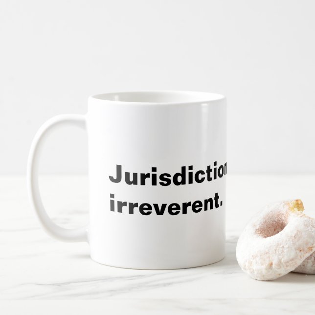 Taza irreverente (Con donut)