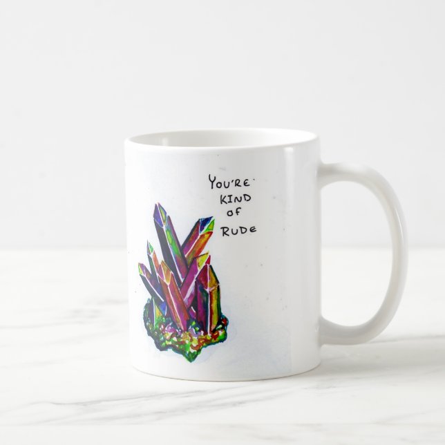 Taza irritable del cristal del arco iris (Derecha)