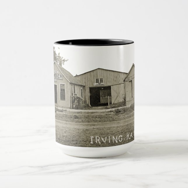 TAZA IRVING KANSAS LUMBER CO. FOTO MARSHALL COUNTY KAN (Centro)