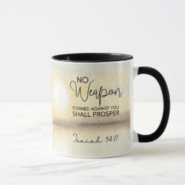 Taza Isaías 54 17 No se ha formado arma contra ti Bibli