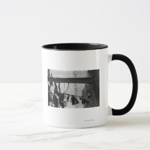 Taza Isla de López, WA - barcos de pesca en bahía