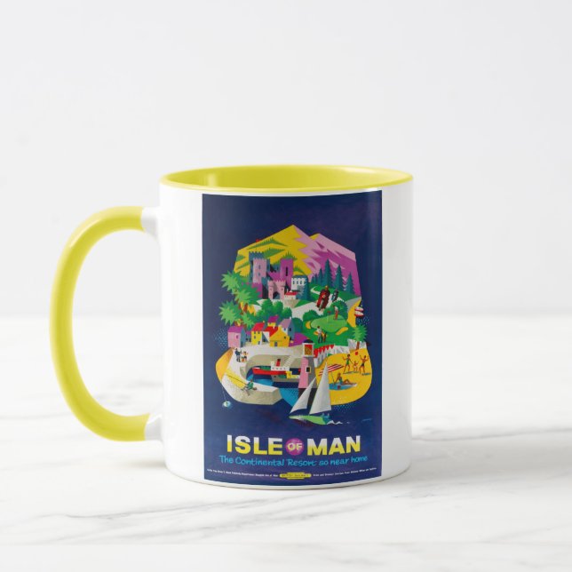 TAZA ISLA DE MAN (Izquierda)
