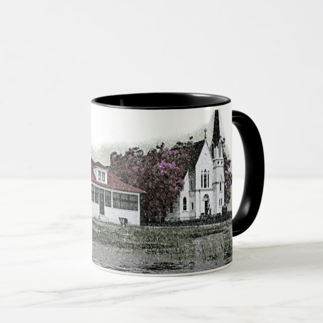 Taza Isla Harsens, tormenta invernal de 1925 en Michiga (Anverso derecho)