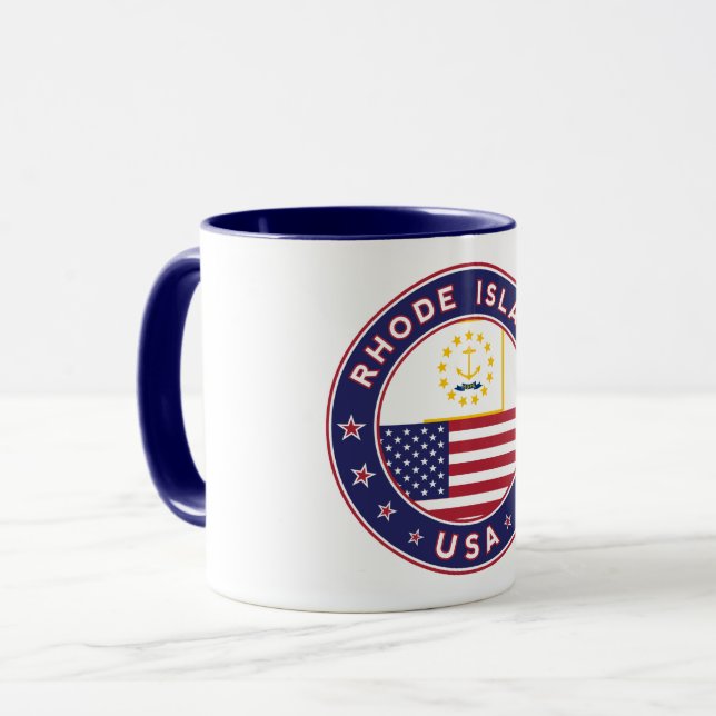 Taza Isla Rhode (Anverso izquierdo)