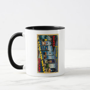 Taza Isla Santa Catalina, California