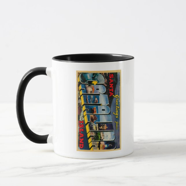 Taza Isla Santa Catalina, California (Izquierda)