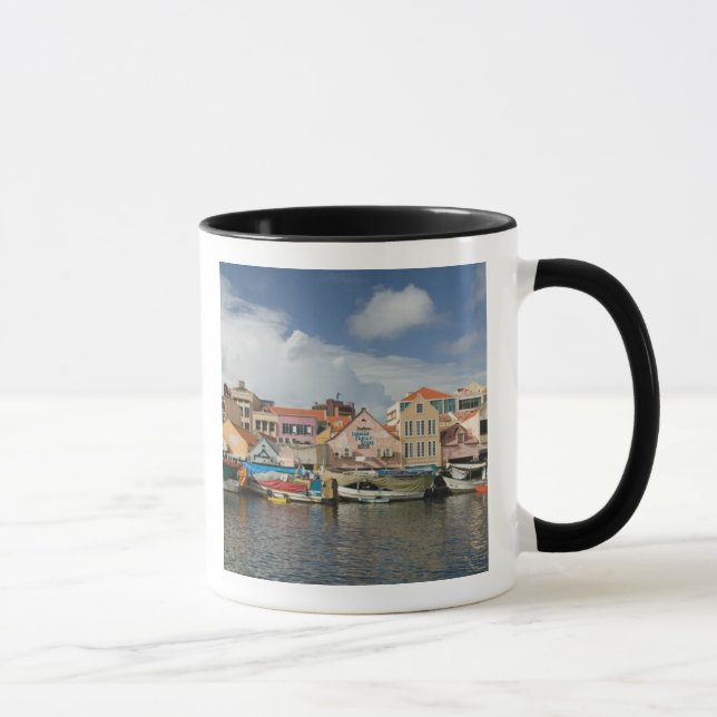 Taza Islas ABC, CURACAO, Willemstad: Punda, (Derecha)