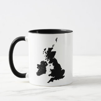Taza Islas Británicas - Negro