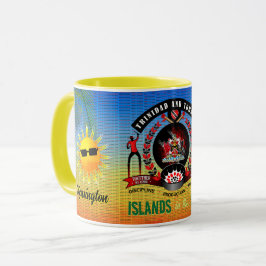Taza Islas en el sol Trinbago recuerdo
