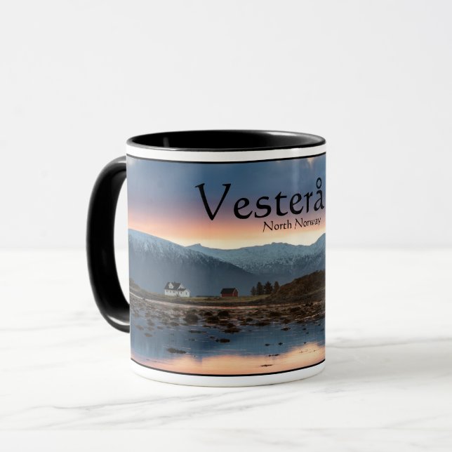 Taza Islas Vesteralen Noruega (Anverso izquierdo)