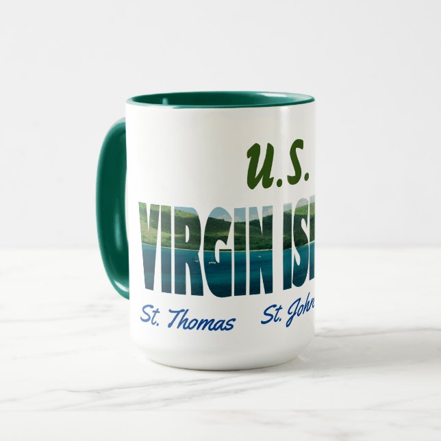 Taza Islas Vírgenes de Estados Unidos (Anverso izquierdo)