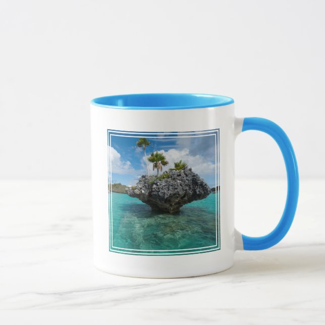 Taza Islotes en forma de hongo en Fiji (Derecha)