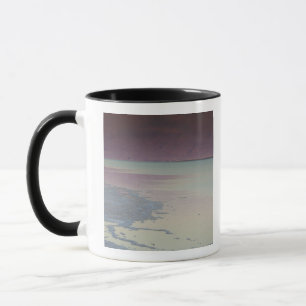 Taza Israel, Mar Muerto, Ein Bokek, Mar Muerto, anochec