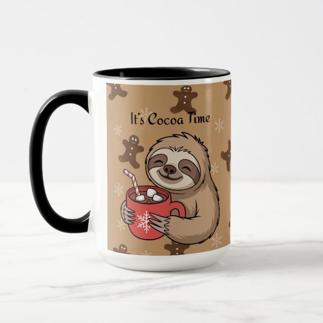 Taza It’s Cocoa Time | Cozy Winter Quote (Izquierda)