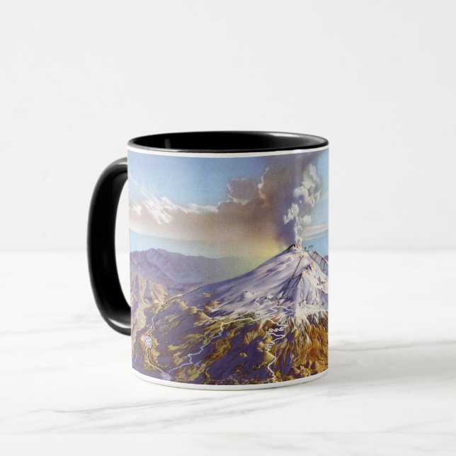 Taza Italia: 1956/heute Sizilien - Etna Panorama ... (Anverso izquierdo)