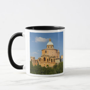 Taza Italia, Bolonia, el día soleado con Portico di Sa