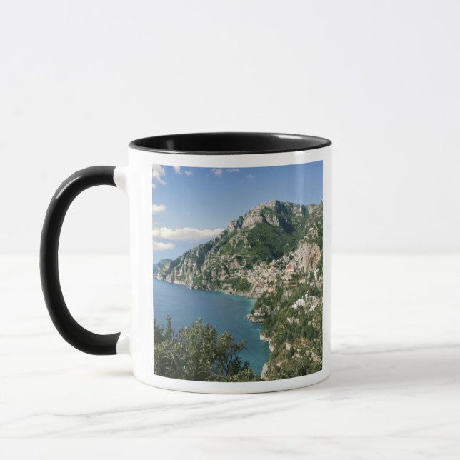 Taza Italia, Campania, Península de Sorrentine, Positan (Izquierda)