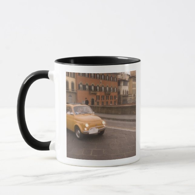 Taza Italia, Florencia. Fiat 800 Rally cruza Arno (Izquierda)