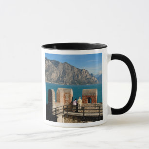 Taza Italia, Malcesine, vista desde la torre del castil