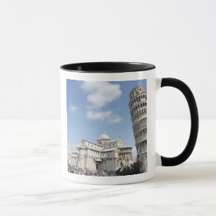 Taza Italia, Pisa. Catedral, baptisterio y Torre inclin