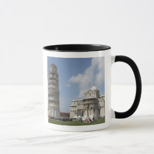 Taza Italia, Pisa. Torre inclinada de Pisa y