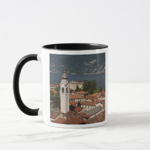Taza Italia, Provincia de Como, Menaggio. Vista de la c