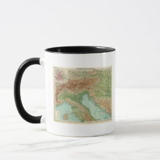 Taza Italia septentrional, Austria y c