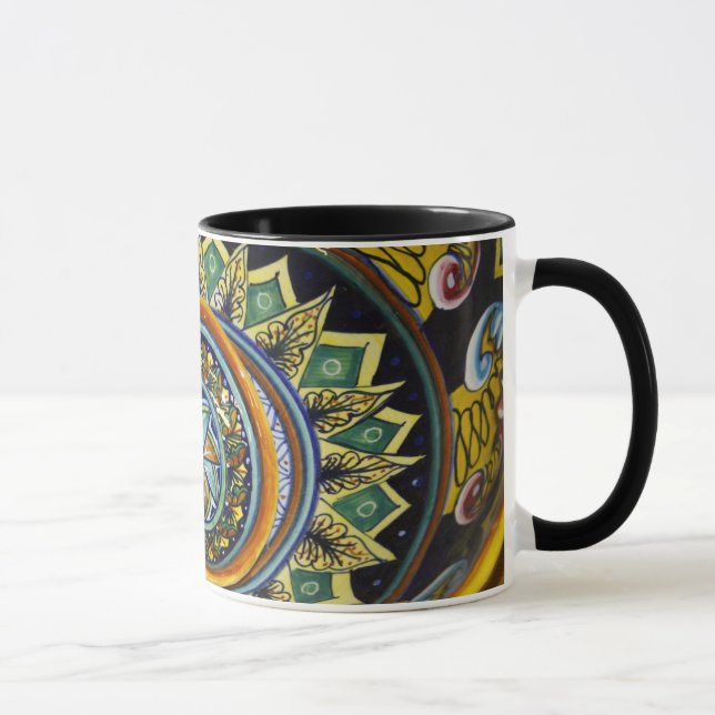 Taza italiana de la cerámica (Derecha)