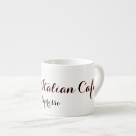 Taza italiana del café express del café de Bosco