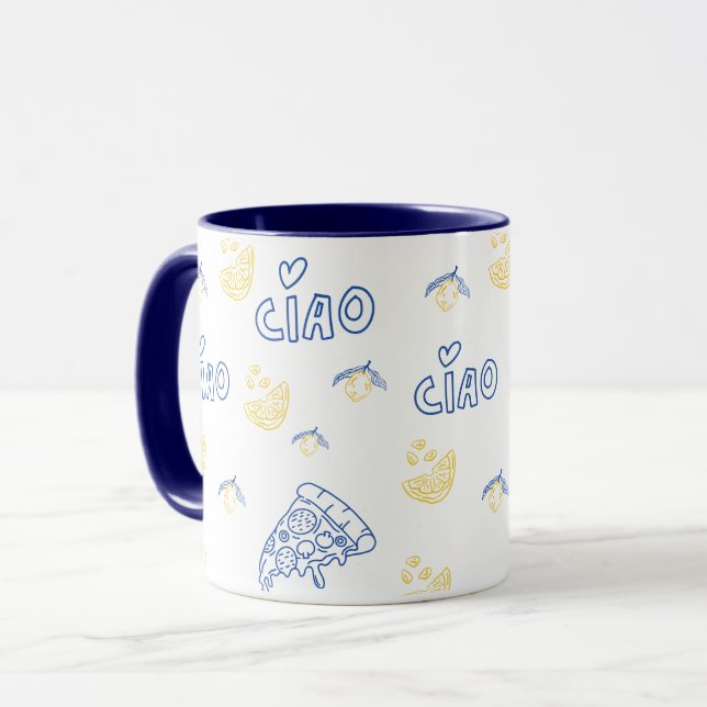 Taza Italy Lover– Ciao Italian Vibes (Anverso izquierdo)