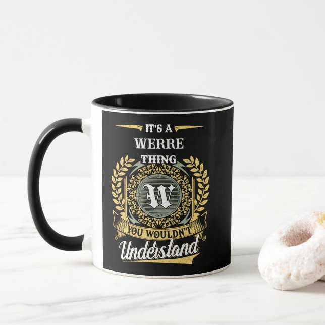 Taza It's a WERRE Thing You Wouldn't Understand (Con donut)