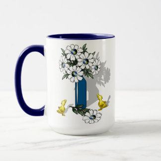Taza It's a Wonderful World Cute Mug w/ Baby Birds