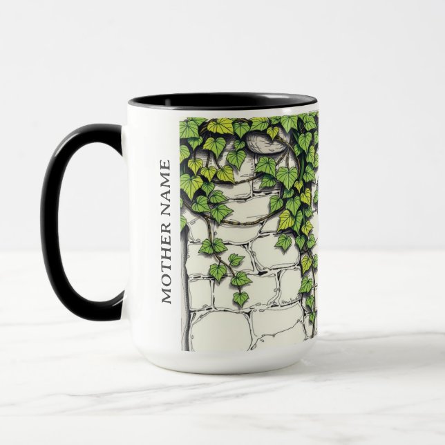 Taza Ivy Heart Window Rainy Day Tales Boy (Izquierda)