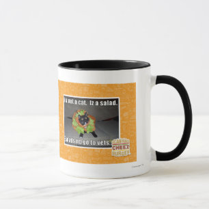 Taza Iz I no un gato. Iz una ensalada