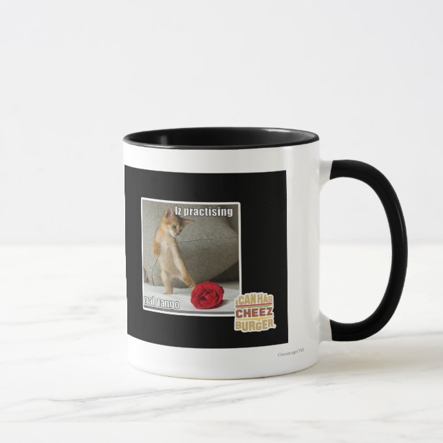 Taza Iz practicando mah tango (Derecha)