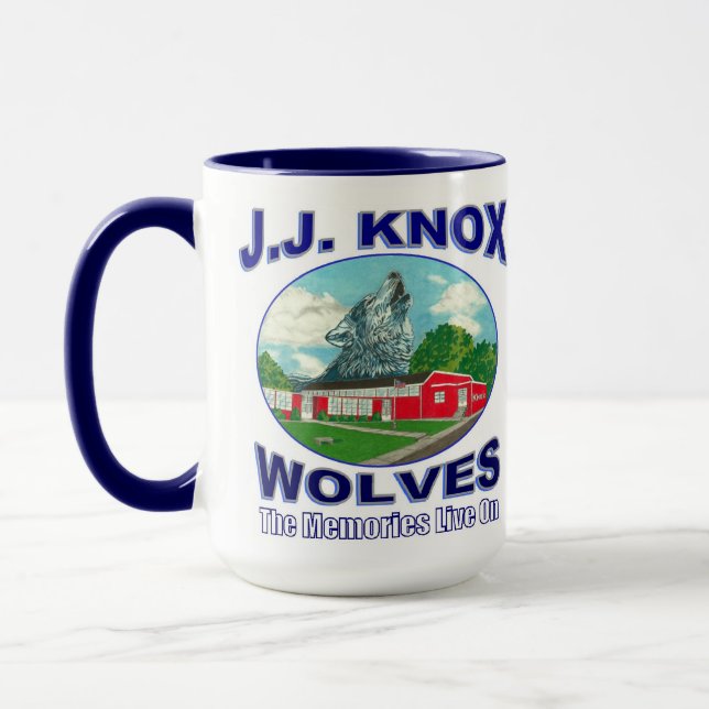 Taza J.J. Knox Fire 50th Aniversario Mug (Izquierda)