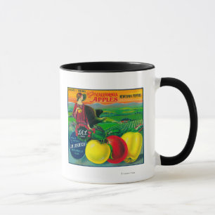 Taza J.M.L. Cajón LabelWatsonville, CA de Apple