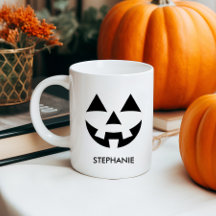 JACK O LANTERN PUMPKIN FACE NOMBRE PERSONALIZADO