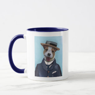 Taza Jack Russell en Boater