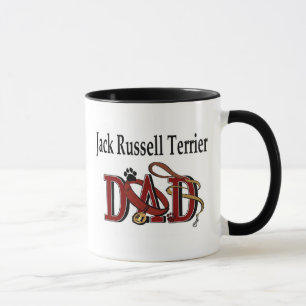 Taza Jack Russell Terrier Dad Mug