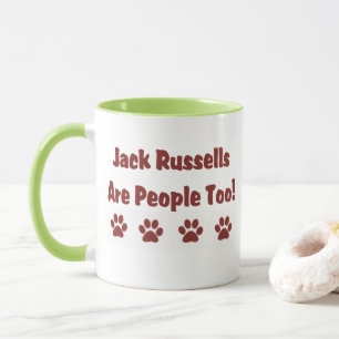 Taza Jack Russells también es gente