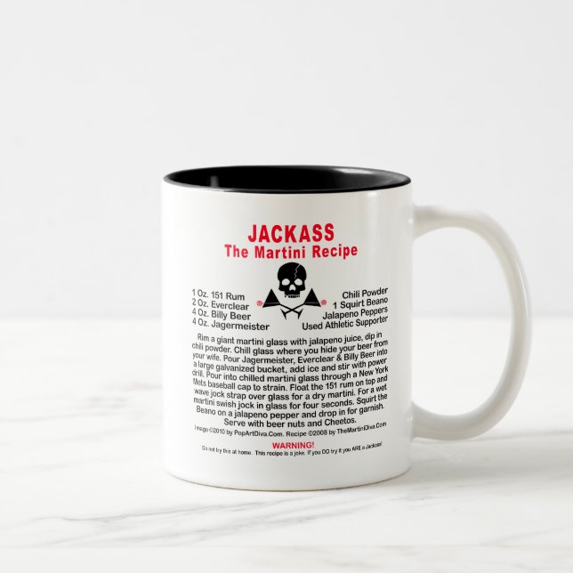 Taza - JACKASS, La Copa Martini (Derecha)