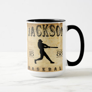 Taza Jackson 1888 Michigan Basebal