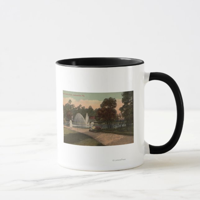 Taza Jacksonville, FL - Vista de Riverside (Derecha)