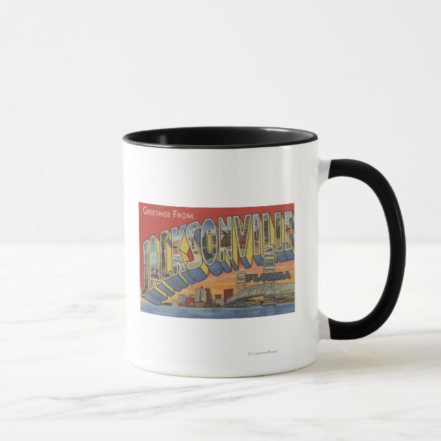 Taza Jacksonville, Florida - Grandes Escenas de letras (Derecha)