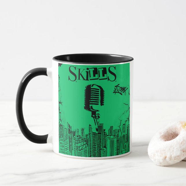 Taza Jacob Plante Skills Mug (Con donut)