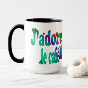 Taza J'adore le café