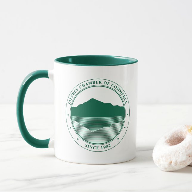 Taza Jaffrey Cámara de Comercio Mug (Con donut)