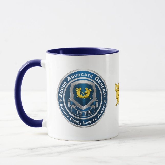 Taza JAG Juez Advocate General Corps (Izquierda)