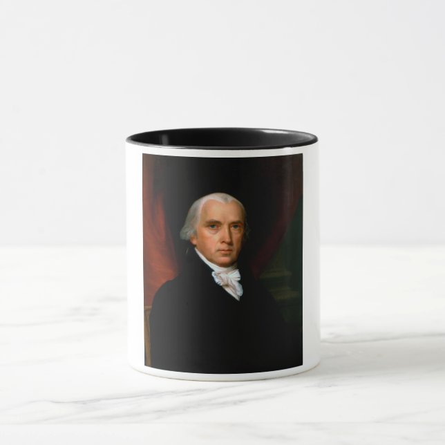 Taza James Madison el cuarto presidente: América coloni (Centro)